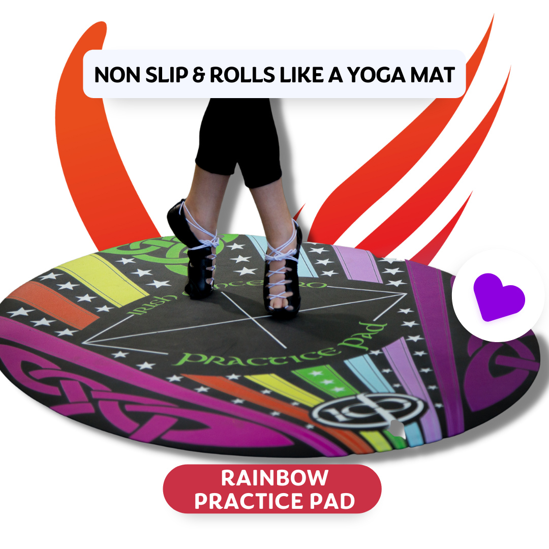 THE ORIGINAL IRISH DANCE MAT WITH CARRY CASE