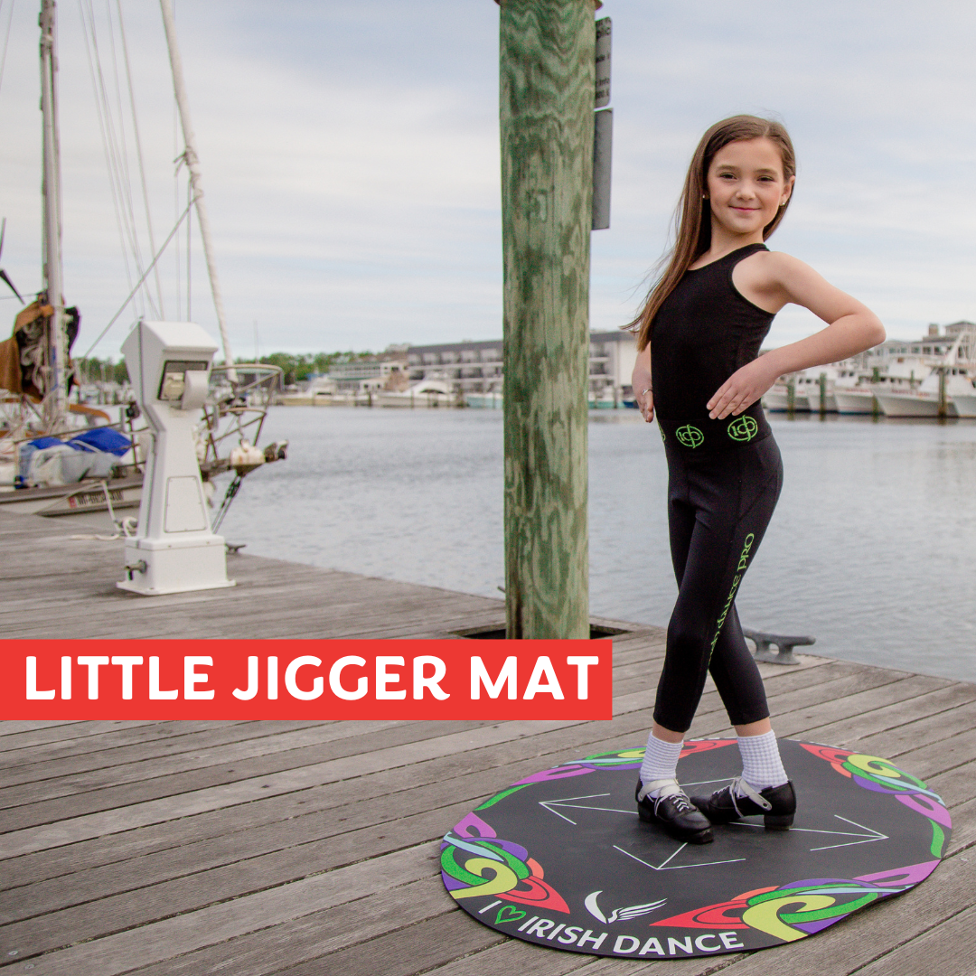 THE ORIGINAL IRISH DANCE MAT WITH CARRY CASE