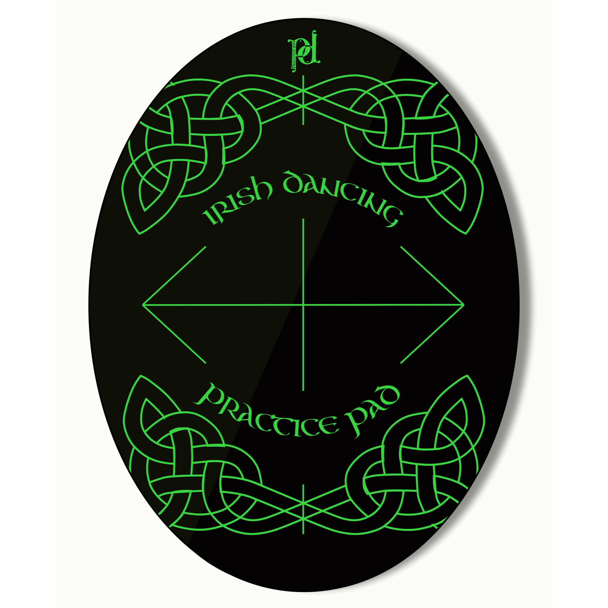 THE ORIGINAL IRISH DANCE MAT WITH CARRY CASE